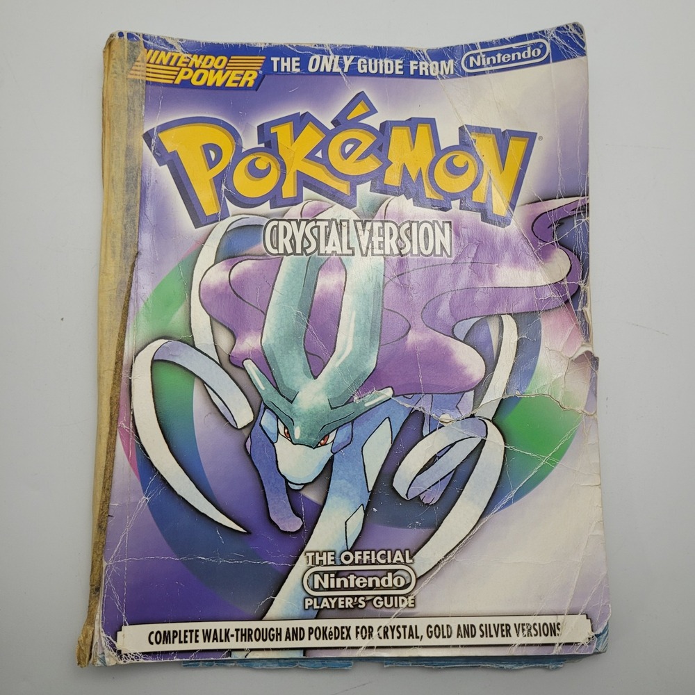 Pokemon Crystal Version Nintendo Power Official Player's Guide Strategy‎
